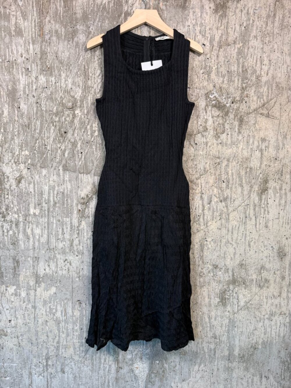 ALAIA Women's Vintage Knitted Mini Dress in Black Size Large